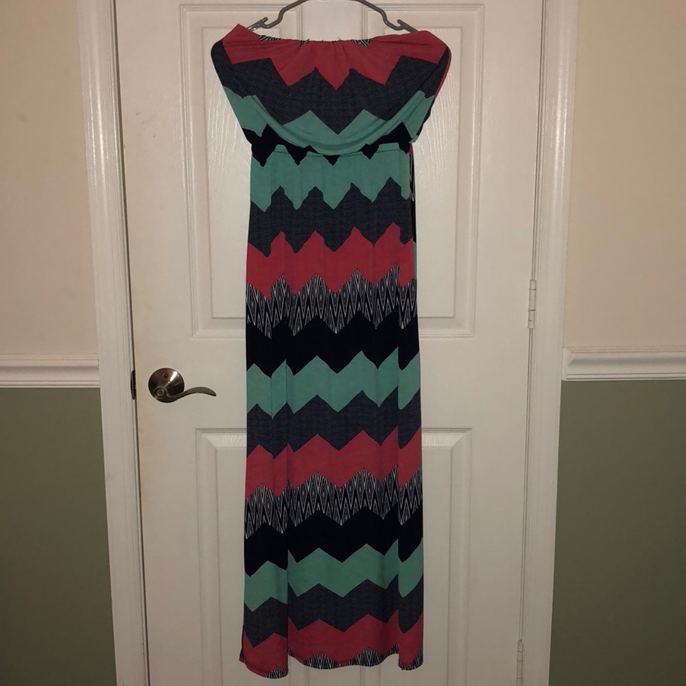 Strapless Maxi Dress